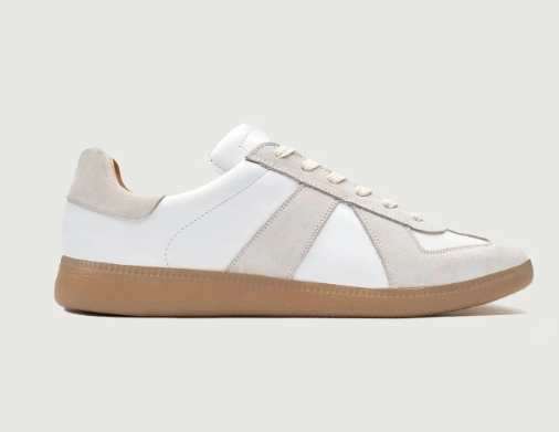 GAT White Gum Low-Top Sneakers