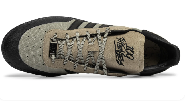 adidas x 100 Thieves Palos Hills Sneakers – Beige & Black