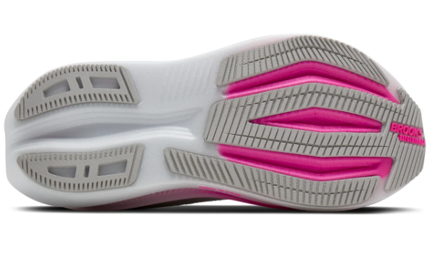 Brooks Glycerin Max 2 Grey & Pink Sneakers