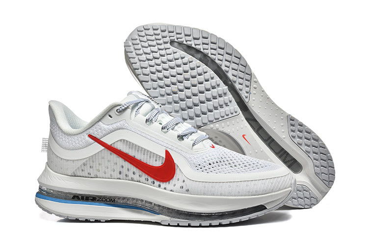 Nike Pegasus Premium Sneakers - White, Red & Blue