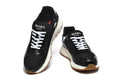 Prada Triangle Logo Low-Top Sneakers - Black & White