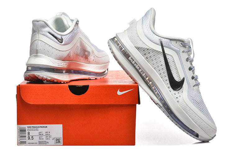 Nike Pegasus Premium Sneakers - White, Grey & Black