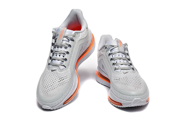 Nike Pegasus Premium Sneakers - Light Grey, Black & Orange