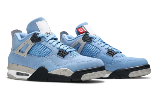 Air Jordan 4 Retro University Blue Sneakers