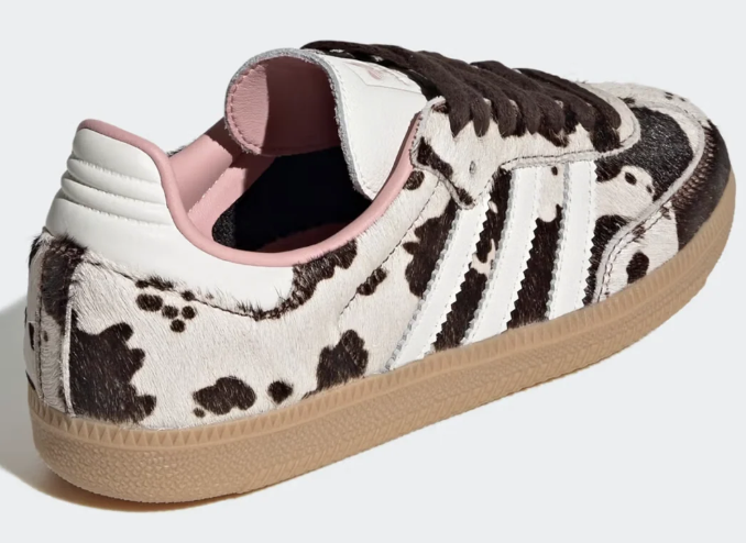 adidas Samba Women's Sneakers – Cow Print