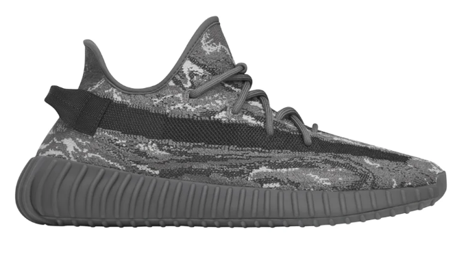adidas Yeezy Boost 350 V2 Sneakers – Dark Grey & Black