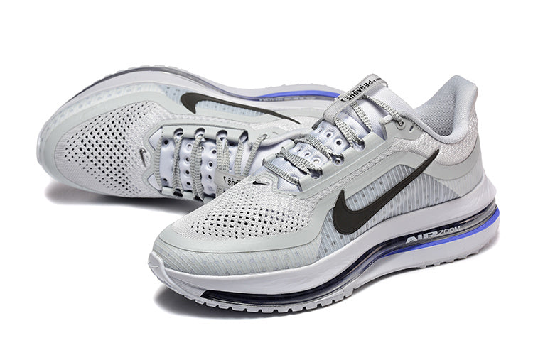 Nike Pegasus Premium Sneakers - Light Grey, Black & Blue
