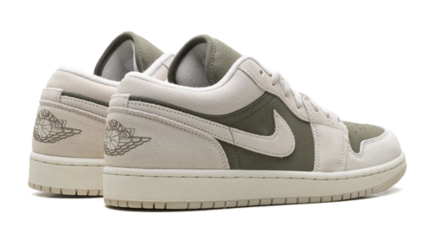 Air Jordan 1 Low SE Sneakers – Medium Olive & Sail