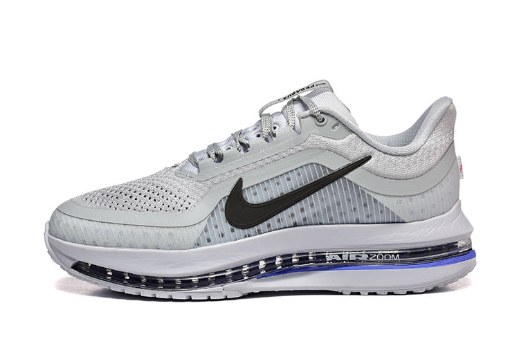 Nike Pegasus Premium Sneakers - Light Grey, Black & Blue