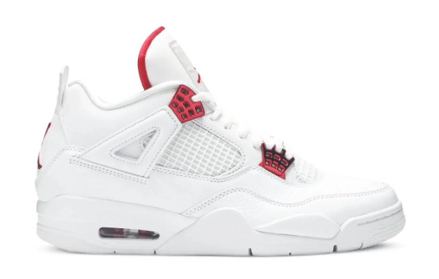 Air Jordan 4 Retro Red Metallic Sneakers
