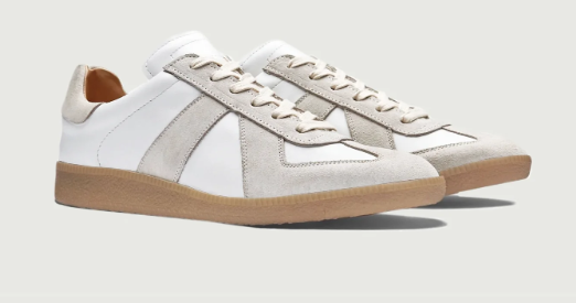 GAT White Gum Low-Top Sneakers
