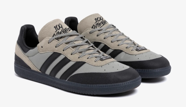 adidas Originals Drop 3 Palos Hills Sneakers – Grey & Black