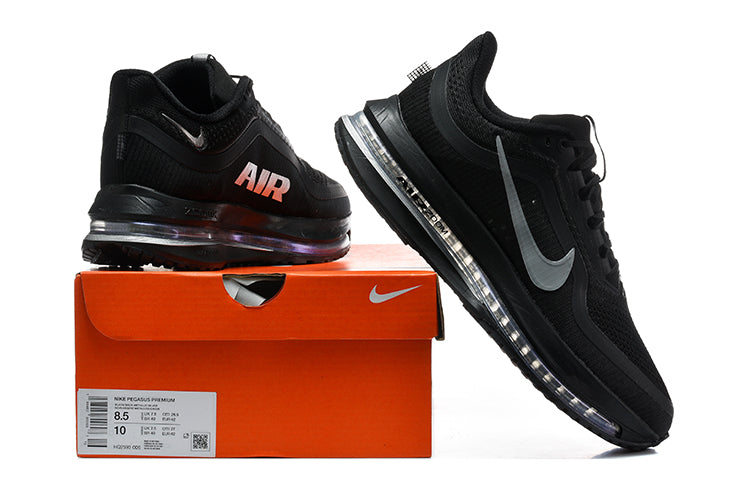 Nike Pegasus Premium Sneakers - Black & Silver Grey