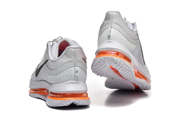 Nike Pegasus Premium Sneakers - Light Grey, Black & Orange