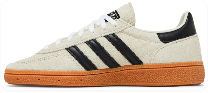 adidas Handball Spezial Women's Sneakers – Aluminum & Core Black