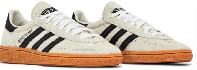 adidas Handball Spezial Women's Sneakers – Aluminum & Core Black