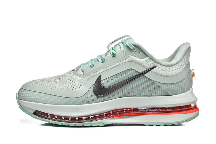Nike Pegasus Premium Sneakers - Mint Grey, Black & Red