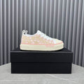 AMIRI Star Detail Low-Top Sneakers – Pink & Beige