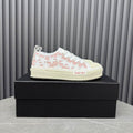 AMIRI Star Detail Low-Top Sneakers – Pink & White