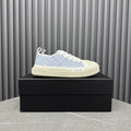 AMIRI Patterned Low-Top Sneakers – Light Blue & White