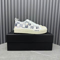 AMIRI Checkerboard Low-Top Sneakers – Black & White