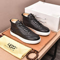 UGG High-Top Lace-Up Sneakers - Black