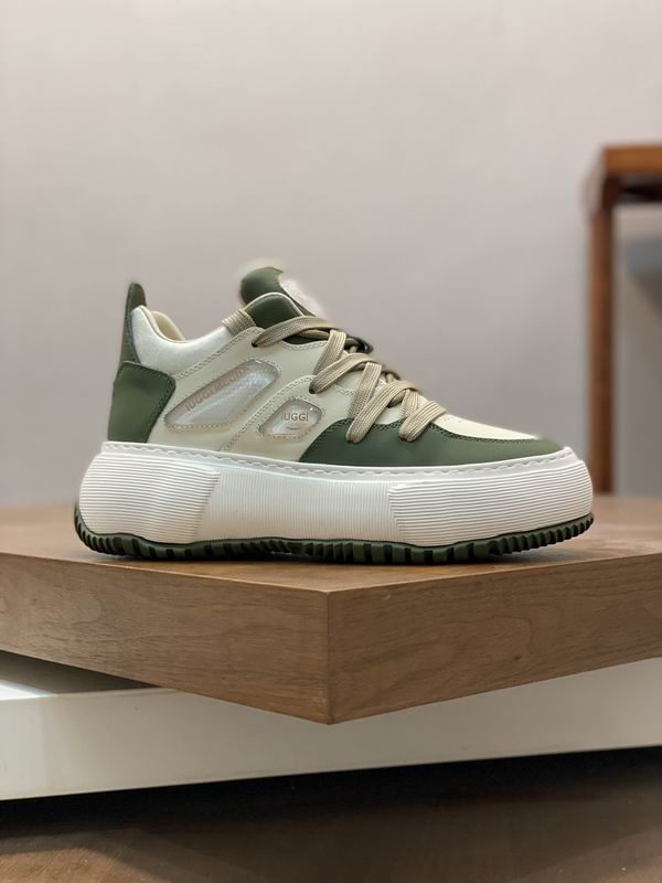 UGG Low-Top Platform Sneakers - Olive & Cream