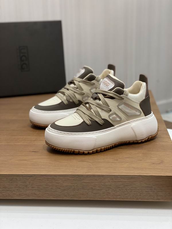UGG Low-Top Platform Sneakers - Brown & Cream