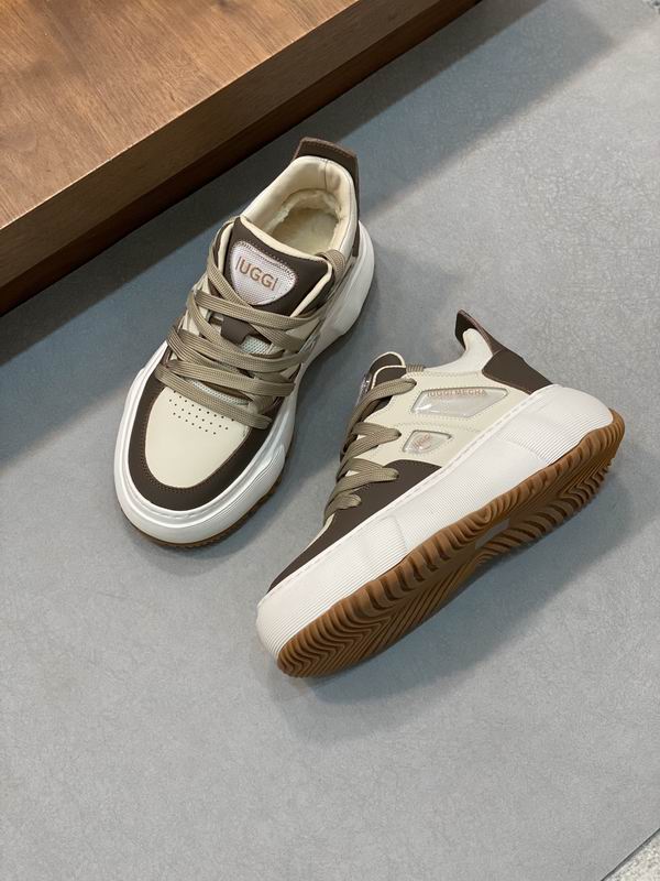 UGG Low-Top Platform Sneakers - Brown & Cream