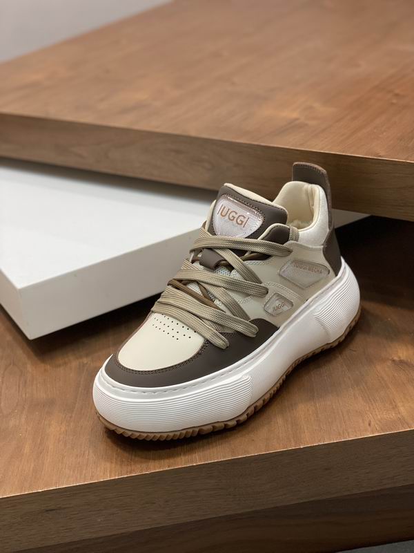 UGG Low-Top Platform Sneakers - Brown & Cream