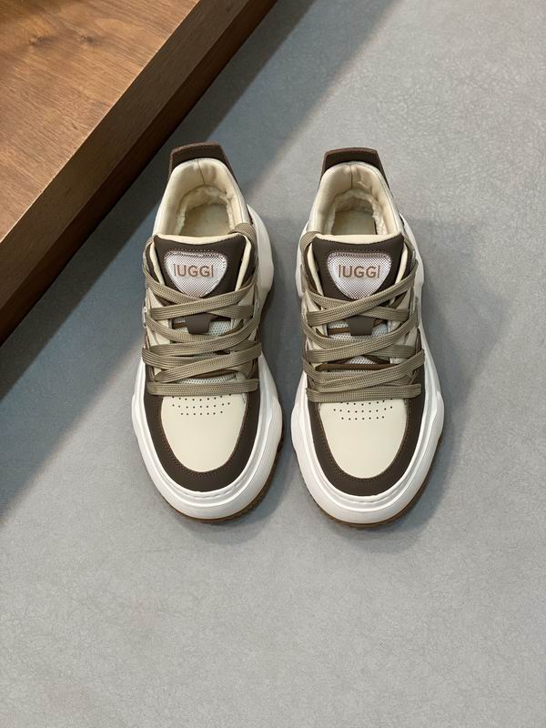 UGG Low-Top Platform Sneakers - Brown & Cream