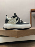 UGG Low-Top Platform Sneakers - Black & Cream