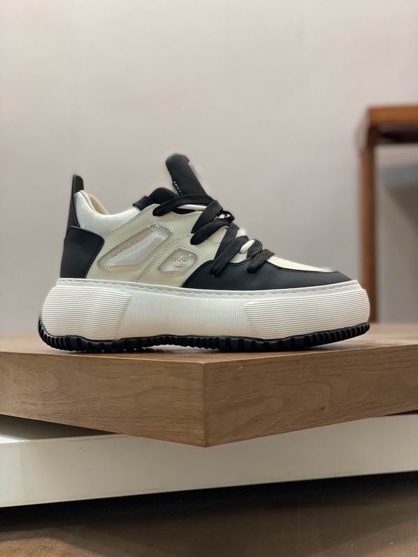UGG Low-Top Platform Sneakers - Black & Cream