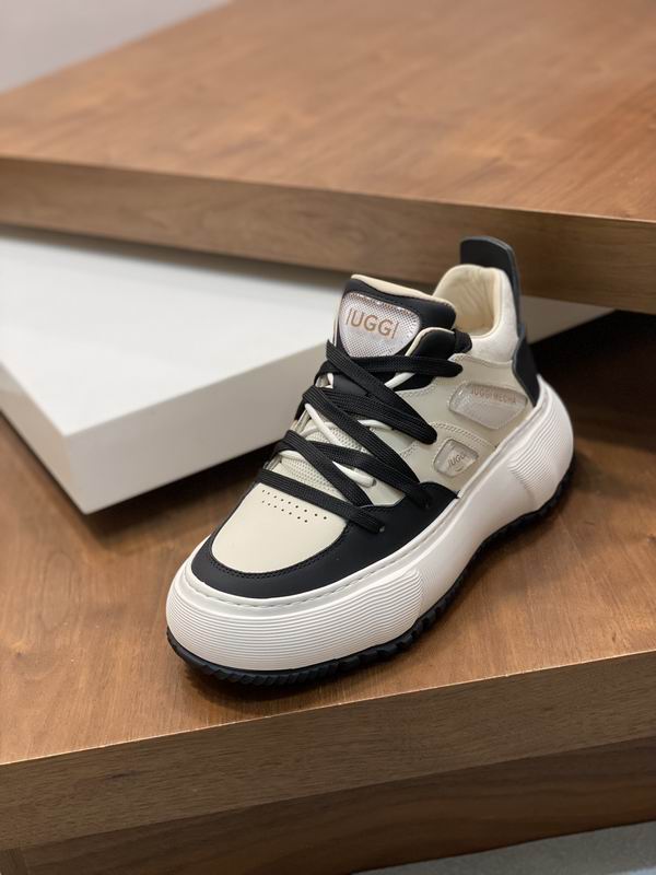UGG Low-Top Platform Sneakers - Black & Cream