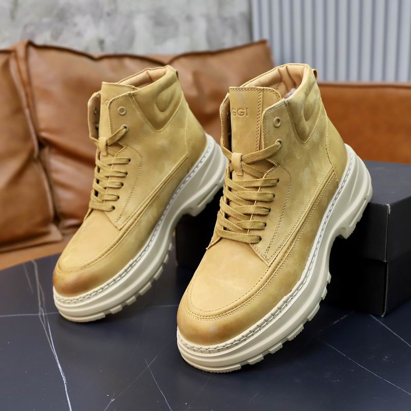 UGG Lace-Up Ankle Boots - Wheat Tan