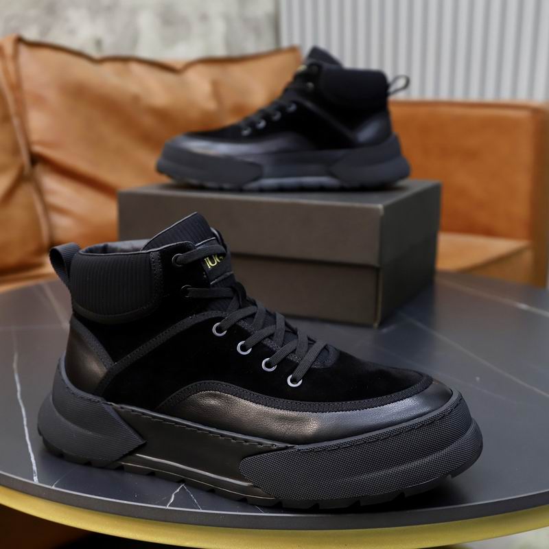UGG High-Top Lace-Up Sneakers - Black