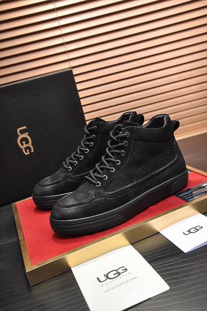 UGG High-Top Sneakers - Black Contrast Stitch