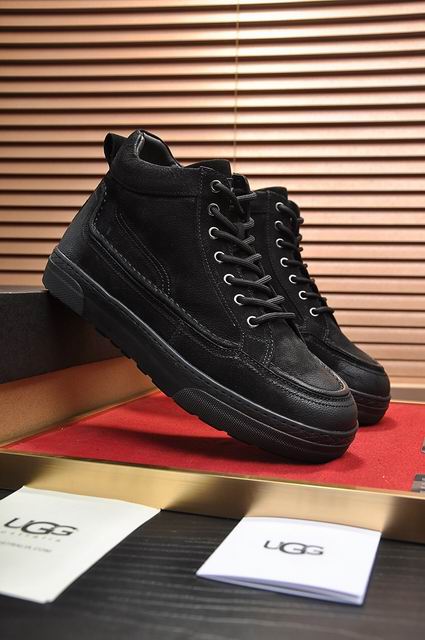 UGG High-Top Sneakers - Black Contrast Stitch