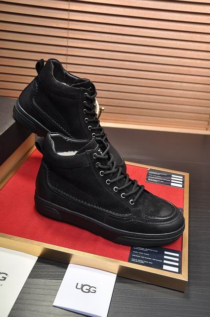 UGG High-Top Sneakers - Black Contrast Stitch