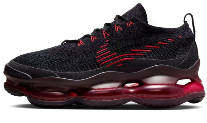 Nike Air Max Scorpion Black University Red Sneakers