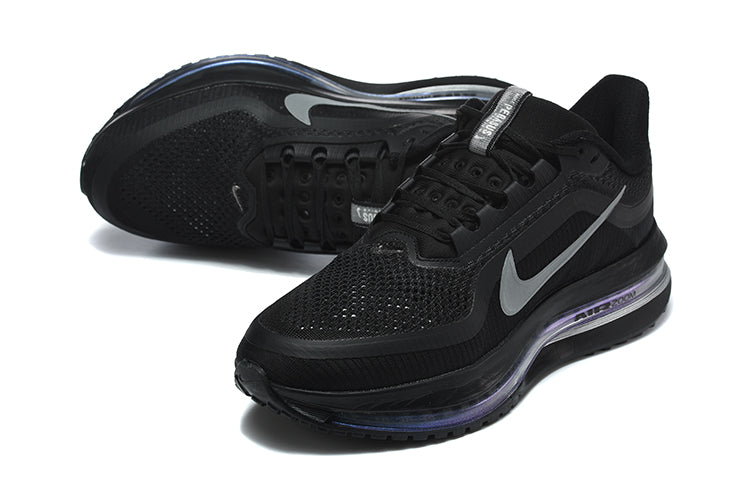 Nike Pegasus Premium Sneakers - Black & Silver Grey