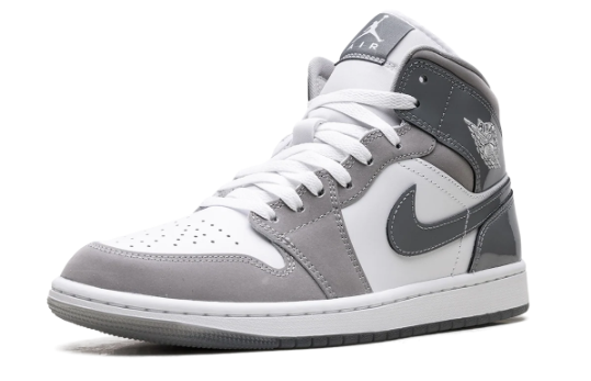 Air Jordan 1 Mid SE Cool Grey Sneakers