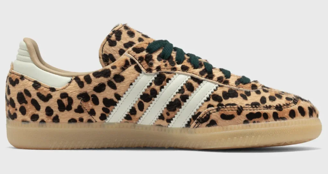 adidas Samba OG Women's Sneakers – Leopard Magic Beige