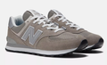 New Balance 574 Core Sneakers – Taupe & Grey