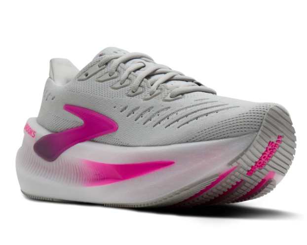 Brooks Glycerin Max 2 Grey & Pink Sneakers