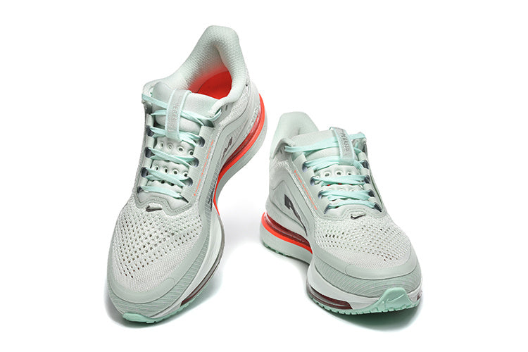 Nike Pegasus Premium Sneakers - Mint Grey, Black & Red
