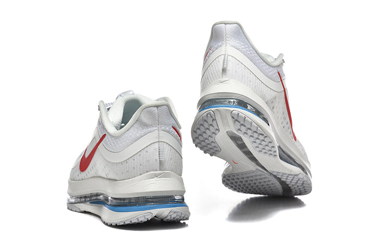 Nike Pegasus Premium Sneakers - White, Red & Blue